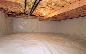 CleanSpace® vapor barrier after in Sparks