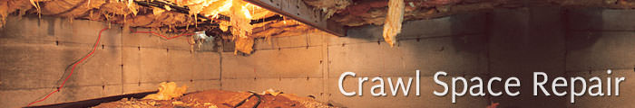 Crawl Space Repair in NV and CA, including Carson City, Sun Valley & Reno.